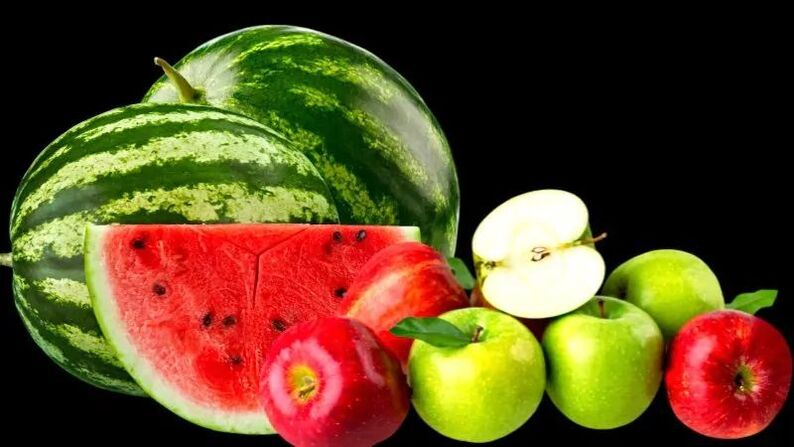 görögdinnye és alma a fogyásért
